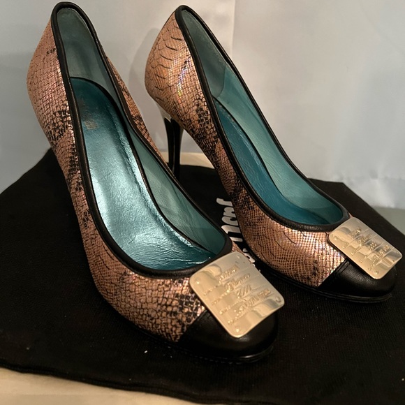 JUST CAVALLI authentic shoes. Leather inside and outside! - Picture 6 of 12